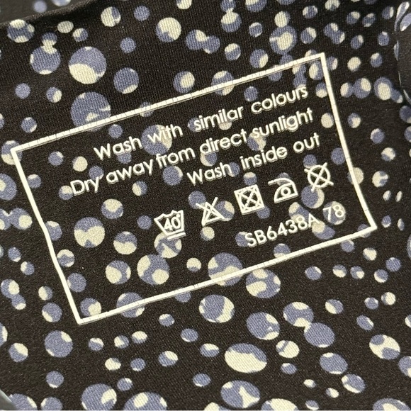 Sweaty Betty Power Leggings High Waist Celestial Dot Size M Crop Workout Black - Picture 9 of 15